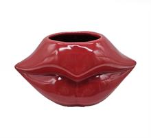 vaso ceramica labbra 21x12h11