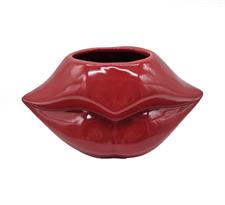 vaso ceramica labbra 21x12h11