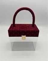 BORSETTA PLEXI RED 17/10H16