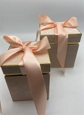 SCATOLA BRILLANT S/2 PINK 13*13H16 - 16*16H17