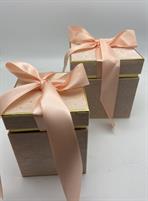 SCATOLA BRILLANT S/2 PINK 13*13H16 - 16*16H17