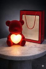 teddy velvet led cm 25 con bag
