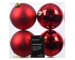 BOX SFERE ROSSE 4 PZ
